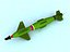 3d model of rocket
