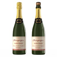 Champagne bottle