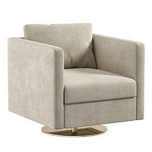 MARLOW ARMCHAIR by Laskasas 3D model