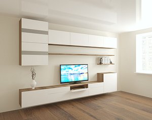 3D tv wall