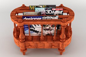 3D english victorian canterbury model