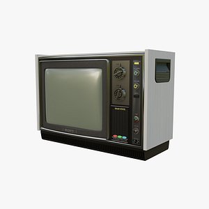 3D 1973 Sony Trinitron 12 Inch TV