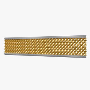 Modern Decorative Vent Cover 3D Model for Interior Visualization285