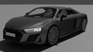 3D Audi R8 2020 model