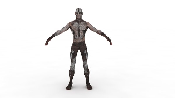 Zombie Fast Rigged and Animated Modelo 3D - TurboSquid 1724153