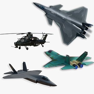 Chinese Air Force Collection Pack model