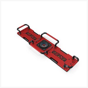 Scifi Interior Element Panel Red V12 PBR model
