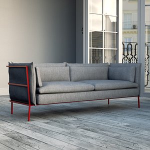 bouroullec basket sofa 3d model