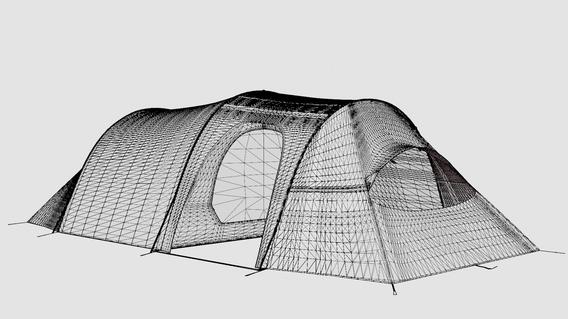 Camping Tent Model - TurboSquid 2342455