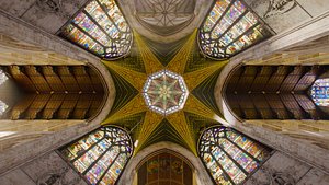 3D Ely Inspired Gothic Cathedral - English Medieval Church