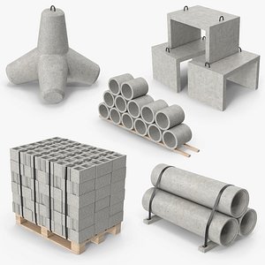 Concrete Building Materials Collection