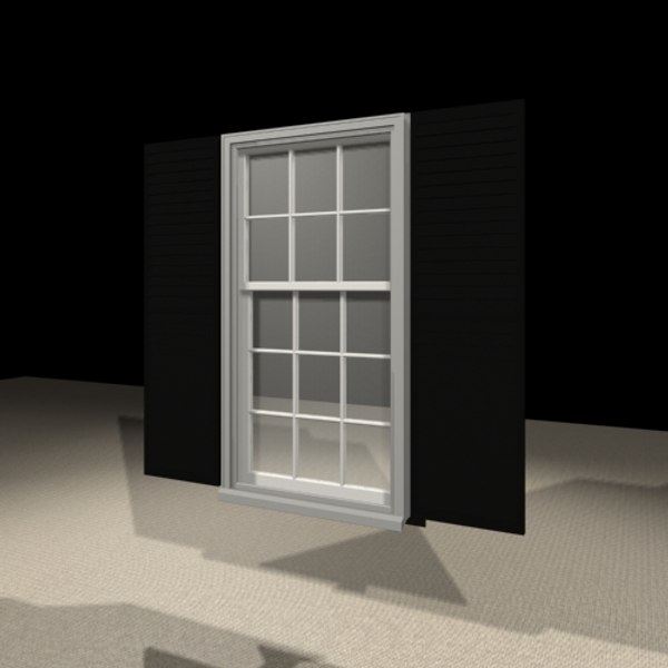 Double Hung Window 3ds Max Models for Download | TurboSquid