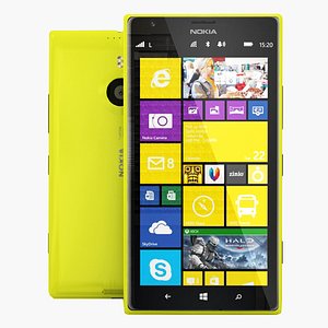 3d obj nokia 520 1520