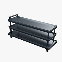 Lipped Bin Picking Cart 2100x670mm Configuration 09
