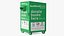 Book Donation Box Green