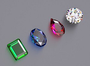 3D jewel model