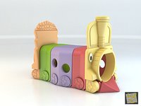 Tunnel Train toy