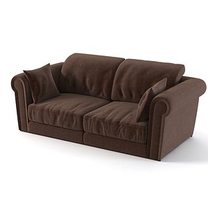 longhi paul sofa 3d 3ds