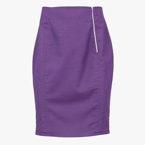 Purple Pencil Skirt Remastered