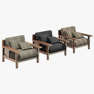 Outdoor chair 3D model
