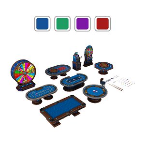 Casino Pack V2 Gambling Game Ready PBR