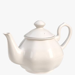 porcelain teapot 2 model