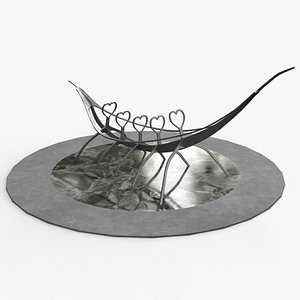 3D PBR Modern Monument and Memorial A