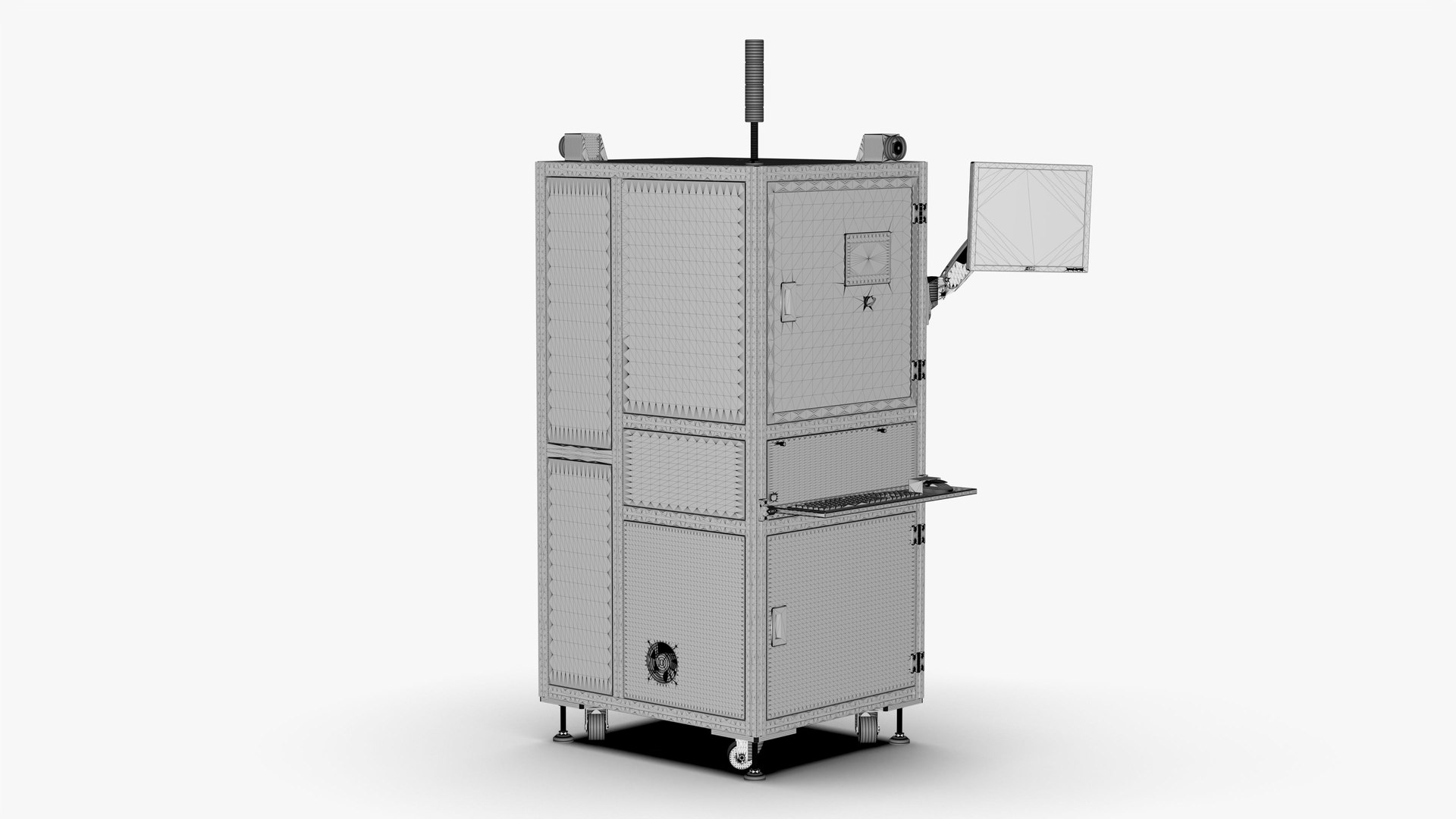3D Automatic Cleaning And Testing Assembly Machine - TurboSquid 2406103