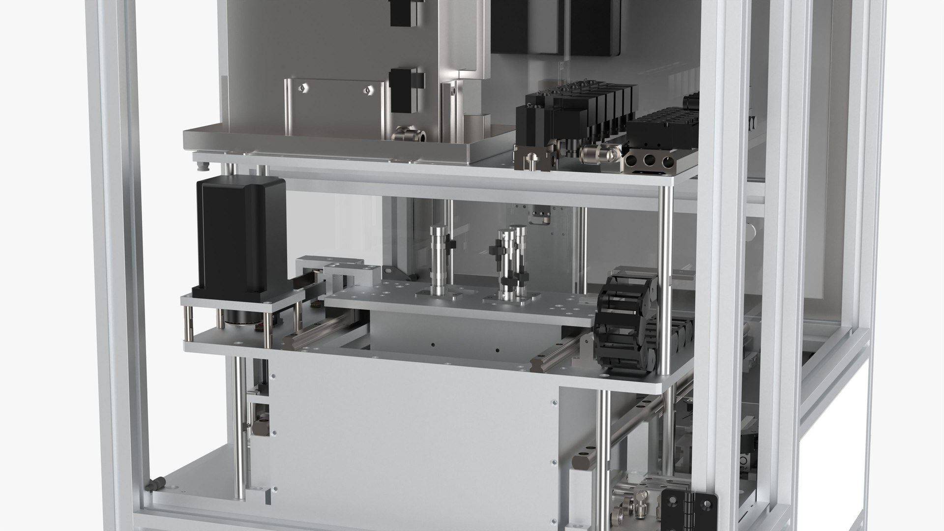 3D Automatic Cleaning And Testing Assembly Machine - TurboSquid 2406103