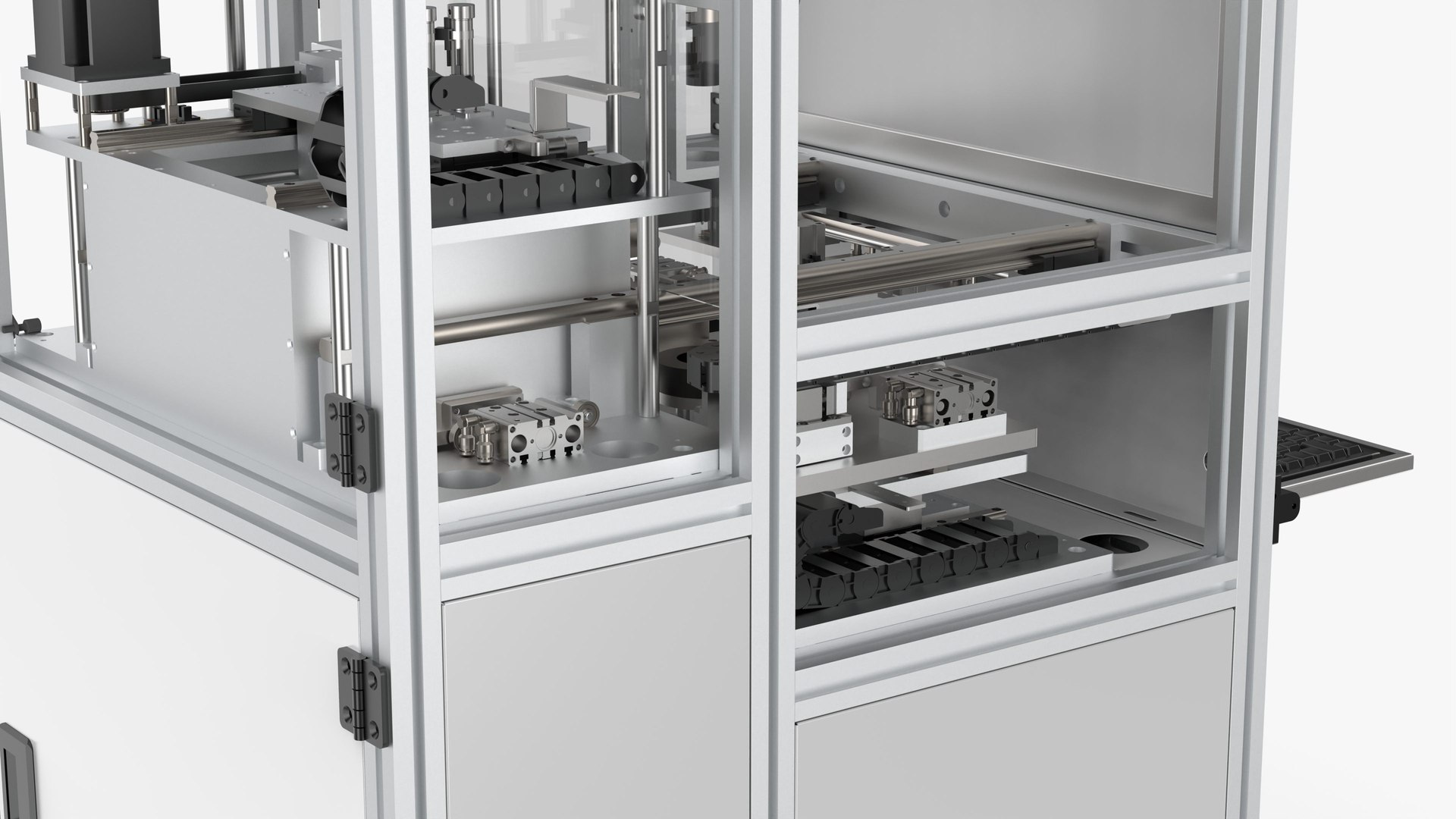 3D Automatic Cleaning And Testing Assembly Machine - TurboSquid 2406103