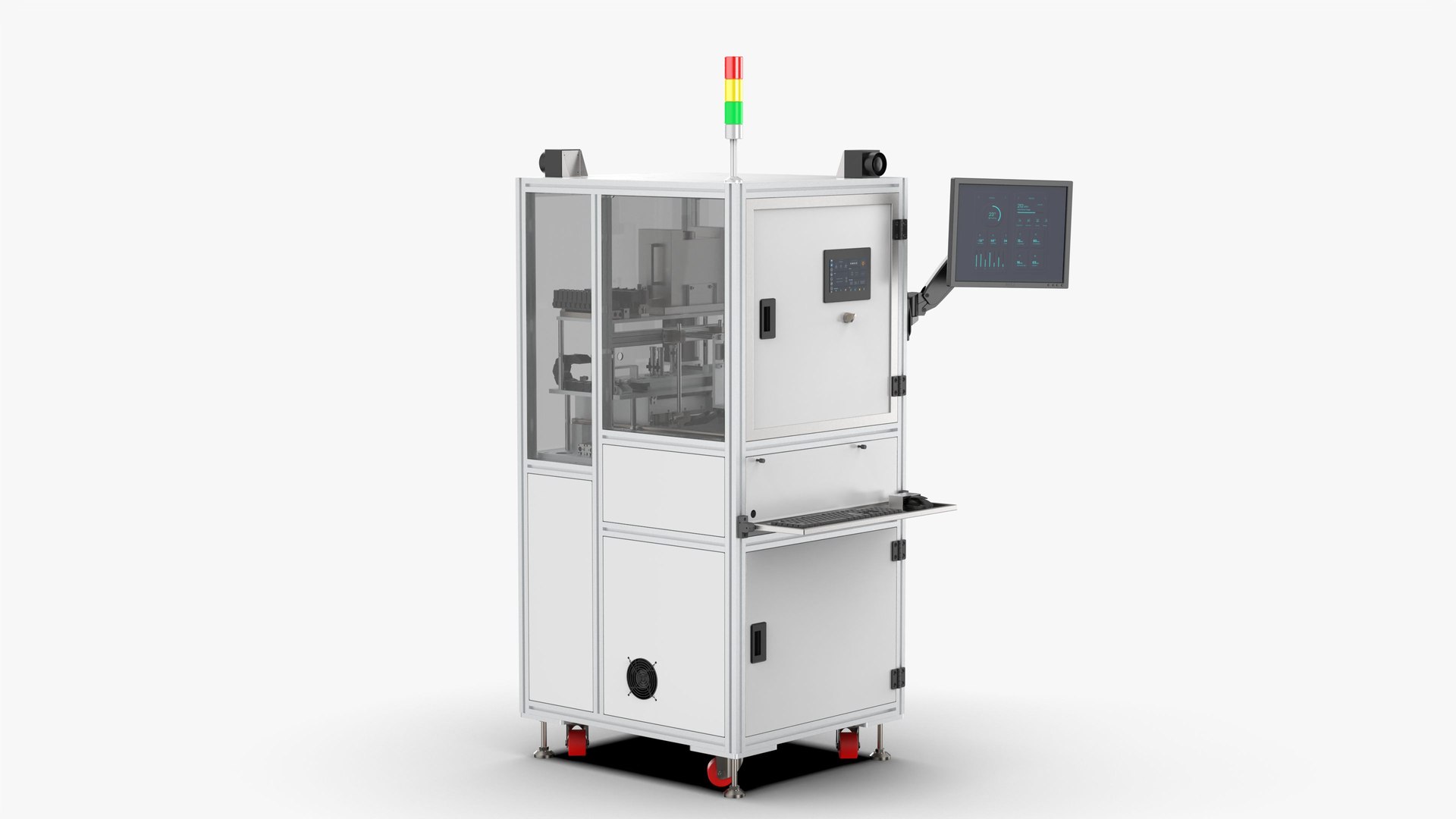 3D Automatic Cleaning And Testing Assembly Machine - TurboSquid 2406103