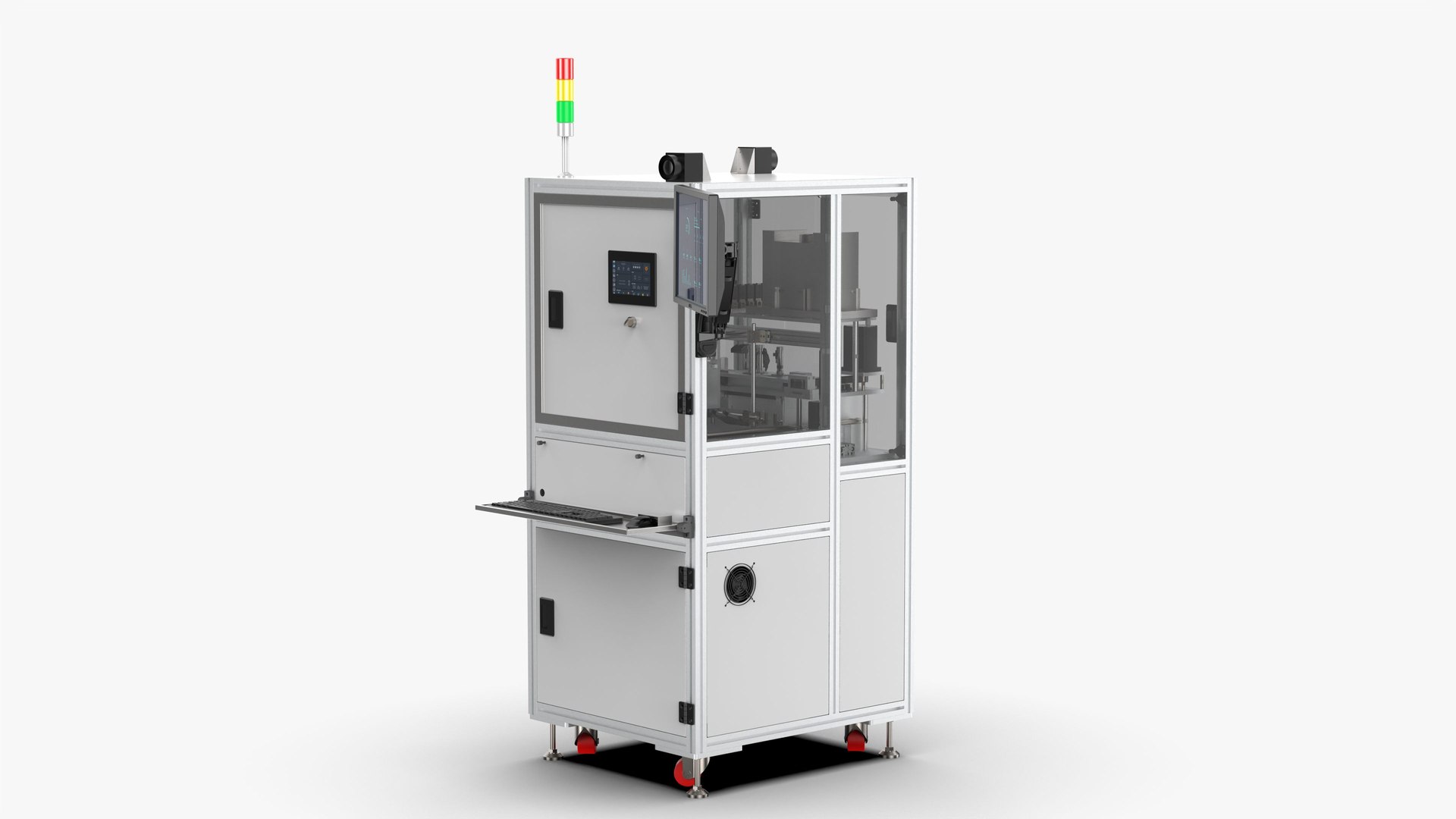 3D Automatic Cleaning And Testing Assembly Machine - TurboSquid 2406103