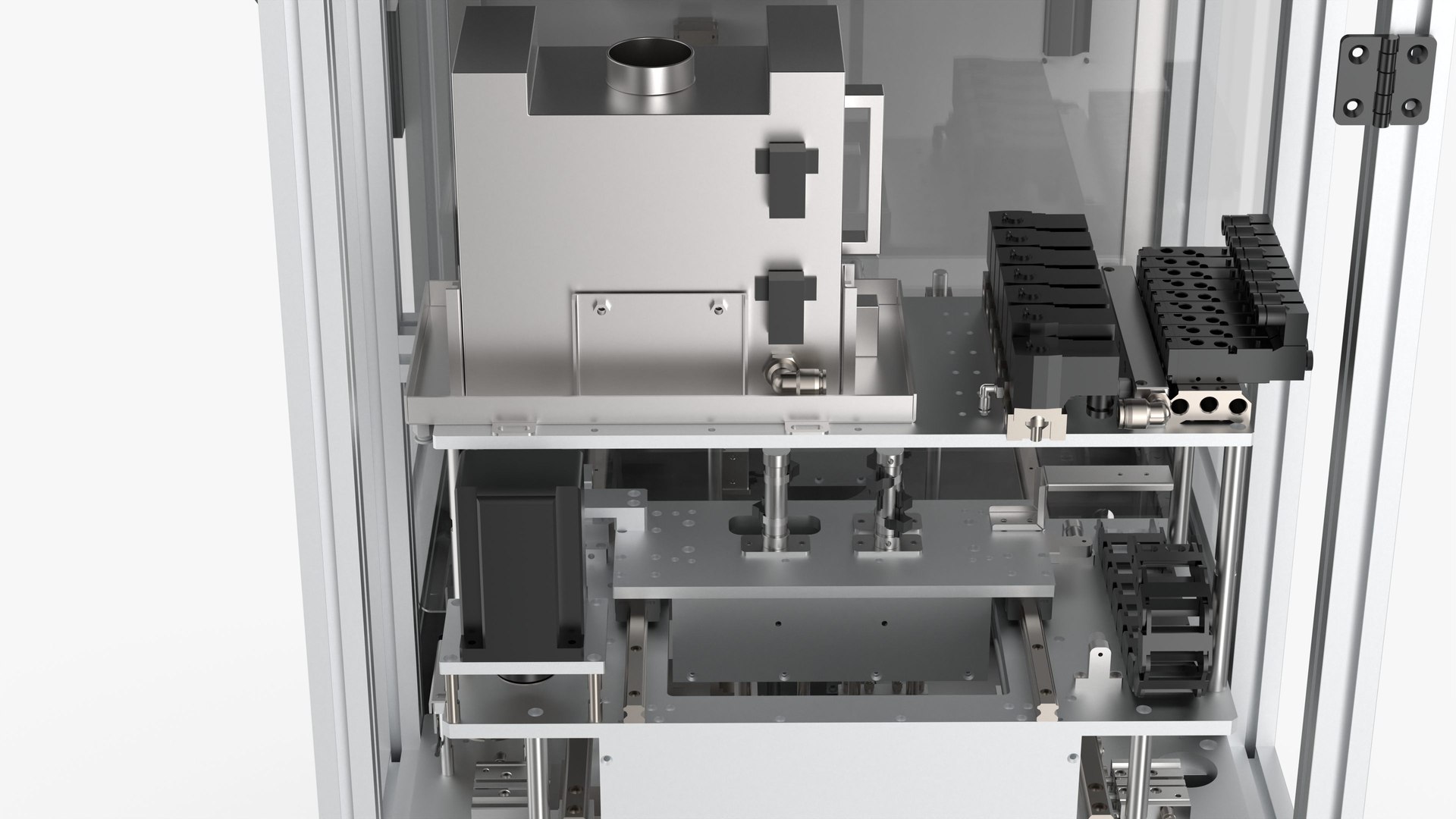 3D Automatic Cleaning And Testing Assembly Machine - TurboSquid 2406103