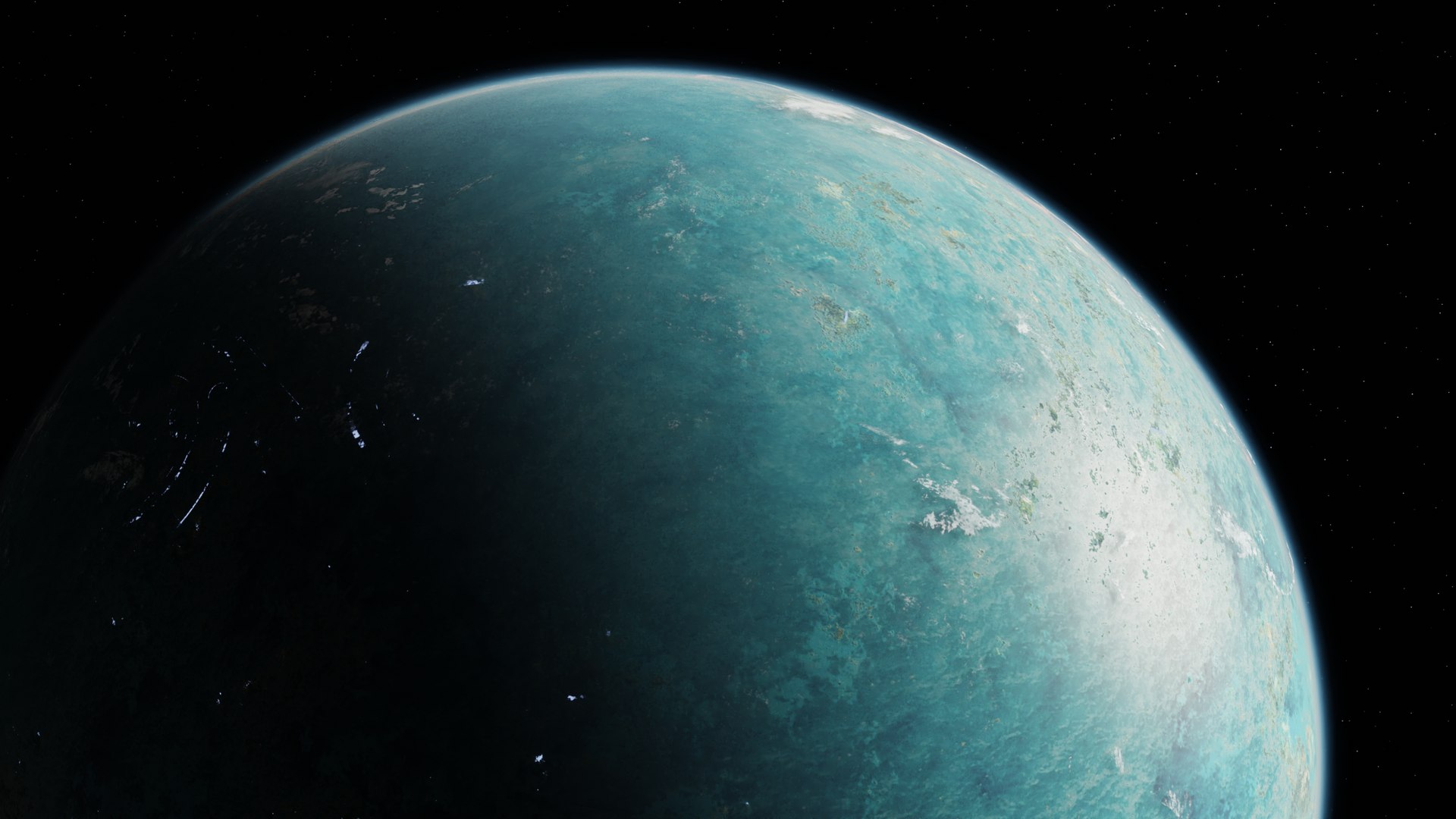 3D 8K Alien Water Planet 7 Model - TurboSquid 1930491