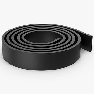 Rubber Seal Strip 3D model