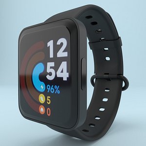 3D POCO Smart Watch Black model