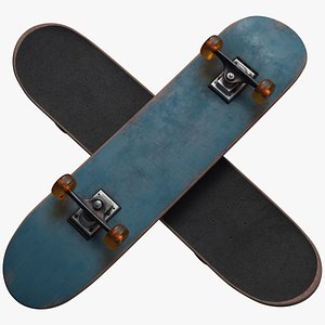 3D skateboard skate board