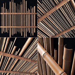 decor bamboo model