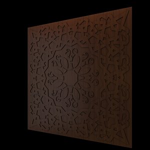 3D islamic patern model