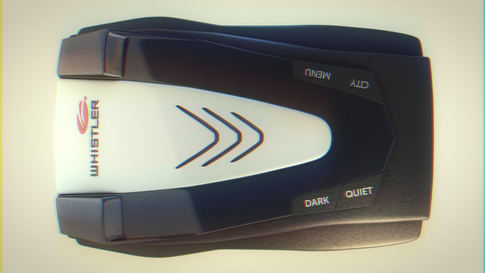 3d radar detector whistler xtr model