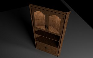 Old wooden buffet