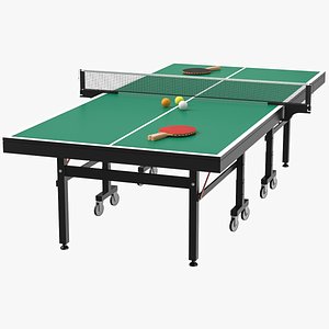 Ping Pong Table Set 01
