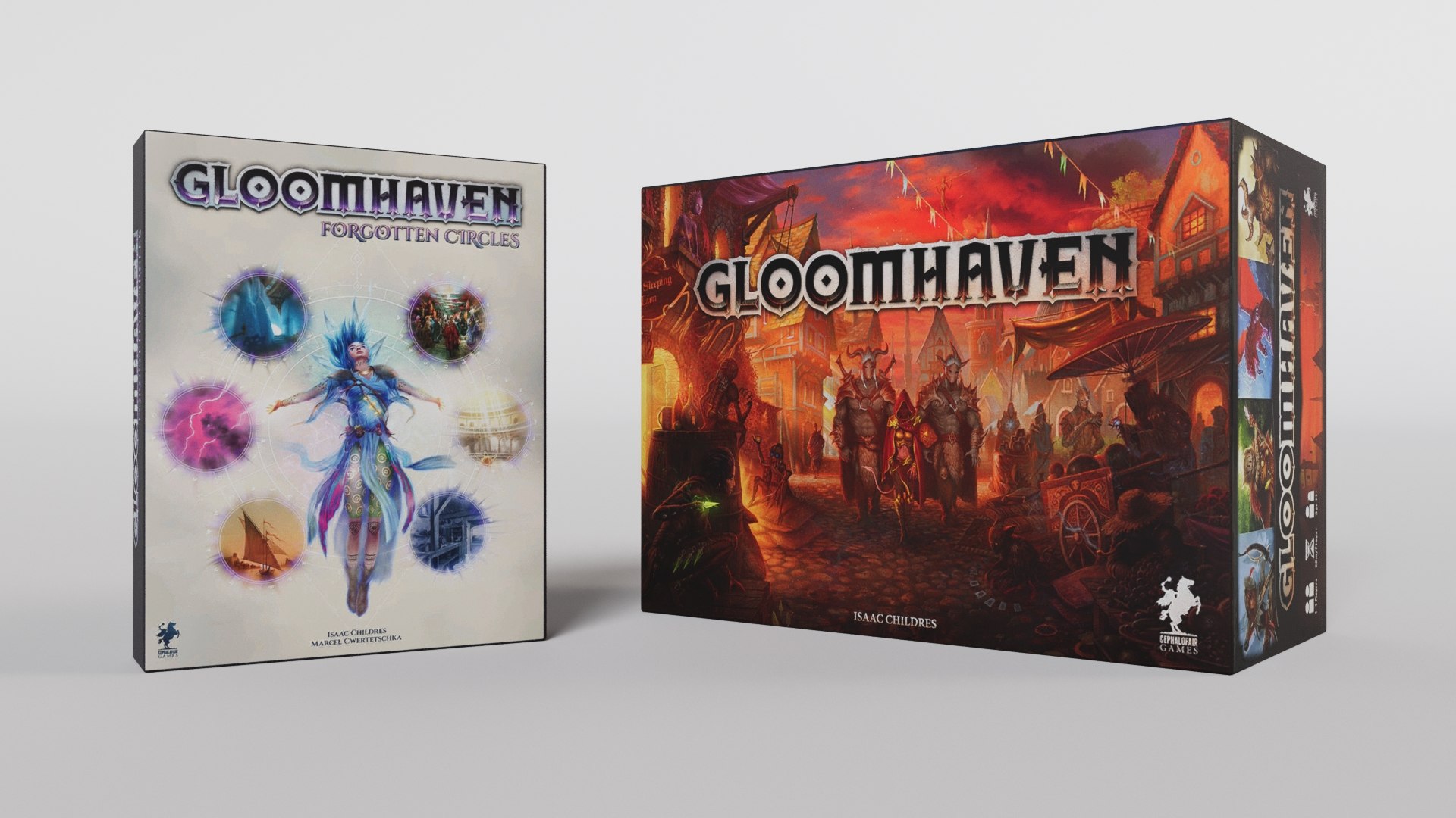 Board Game Gloomhaven 3D - TurboSquid 2080225