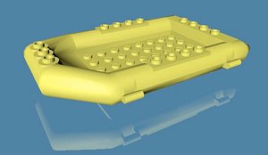3d lego dinghy