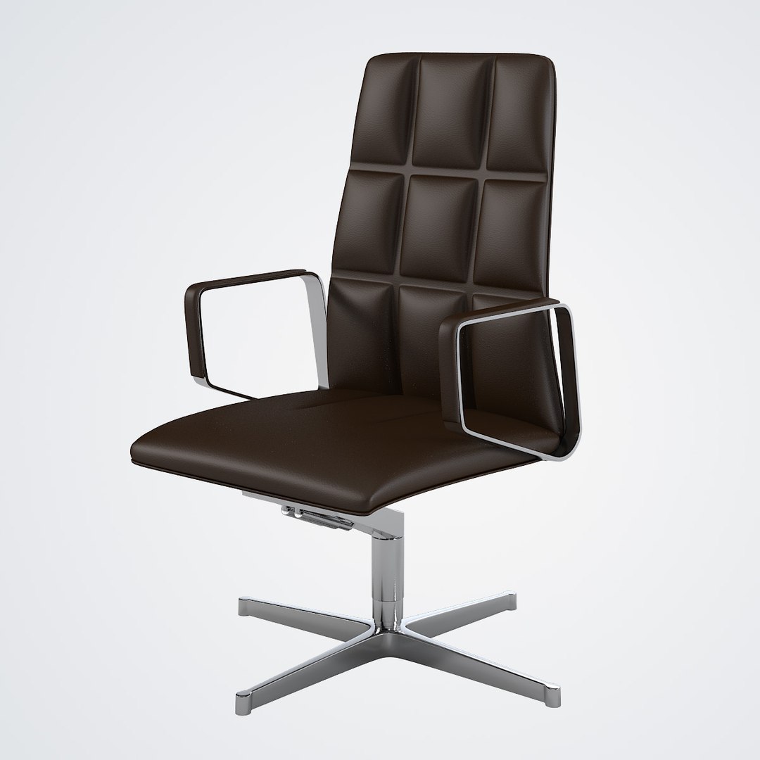 3d Model Walter Knoll Swivel Leadchair