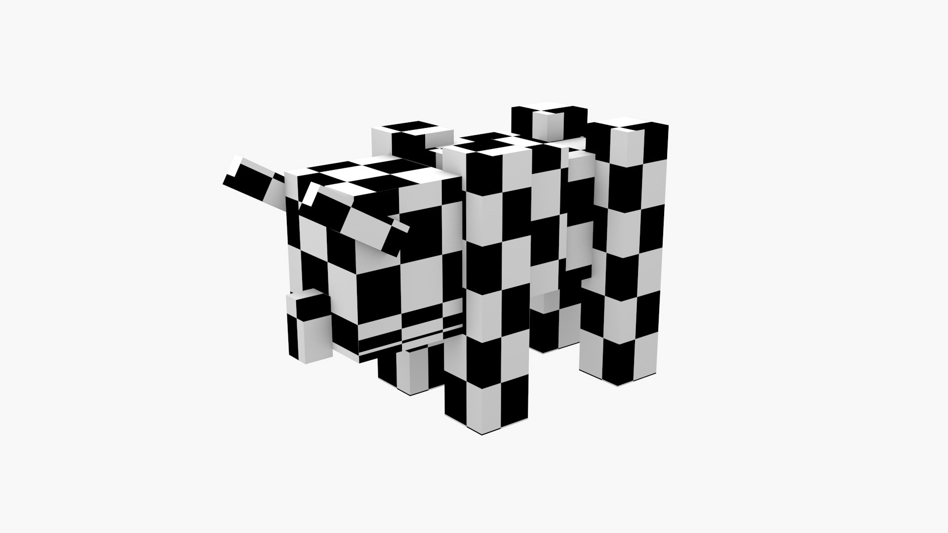 Ravager Minecraft 3D Model - TurboSquid 2364689