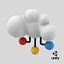 Cloud Database Concept Icon