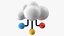 Cloud Database Concept Icon