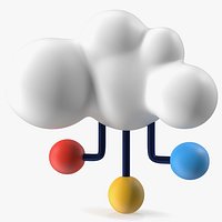 Cloud Database Concept Icon