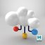 Cloud Database Concept Icon